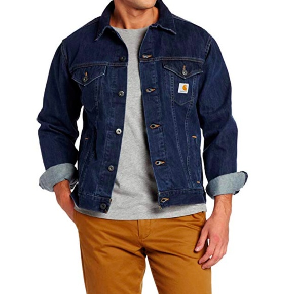 Carhartt Jackets & Coats New Men Carhartt Authentic Blue Jean